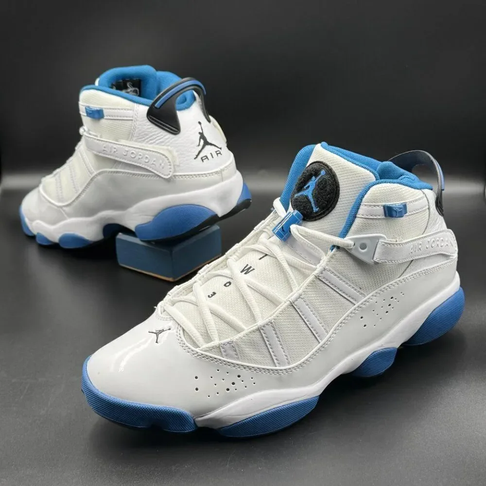 Air Jordan 6 Rings 'White Dark Marina Blue'